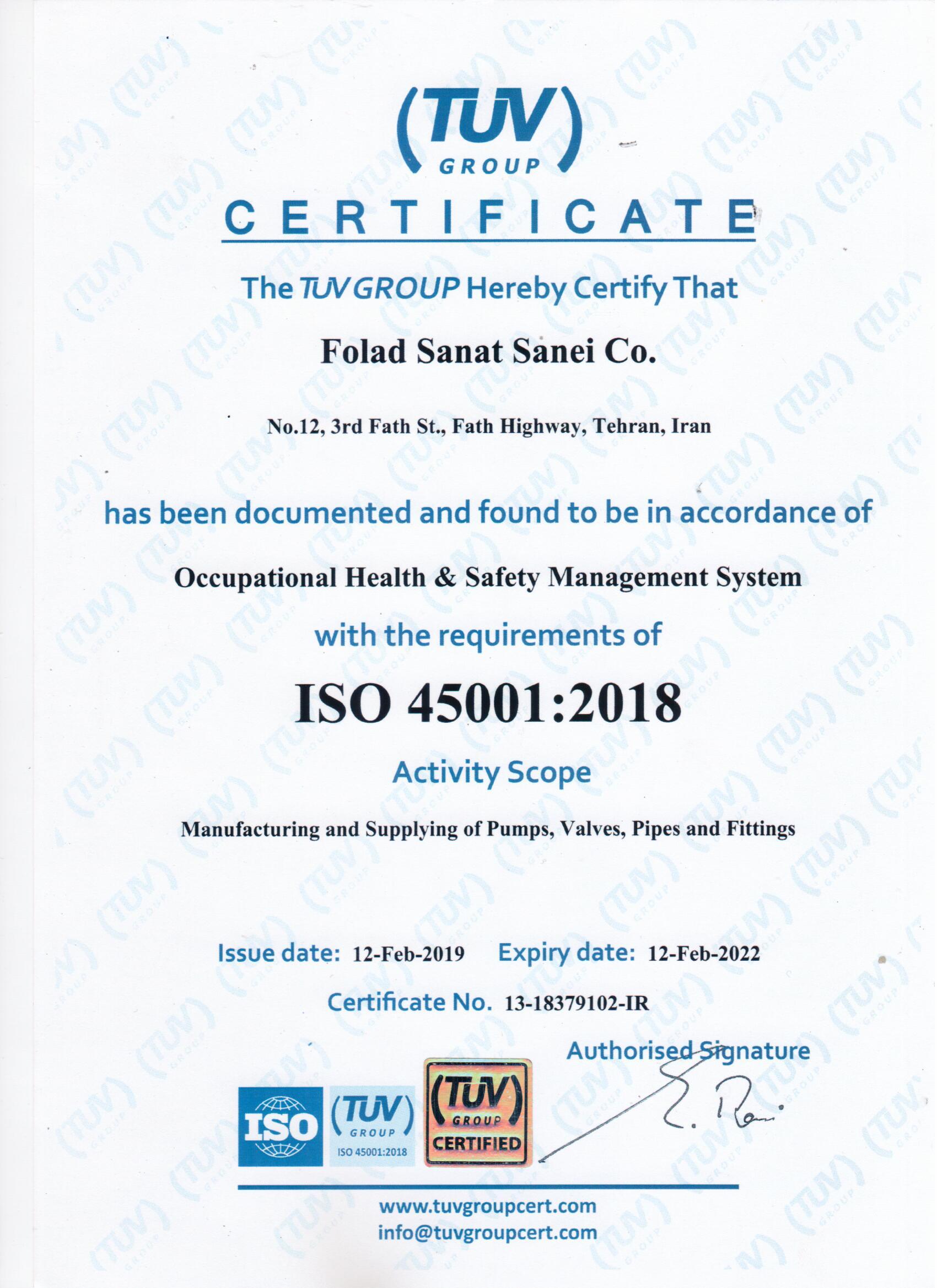 ISO 45001
